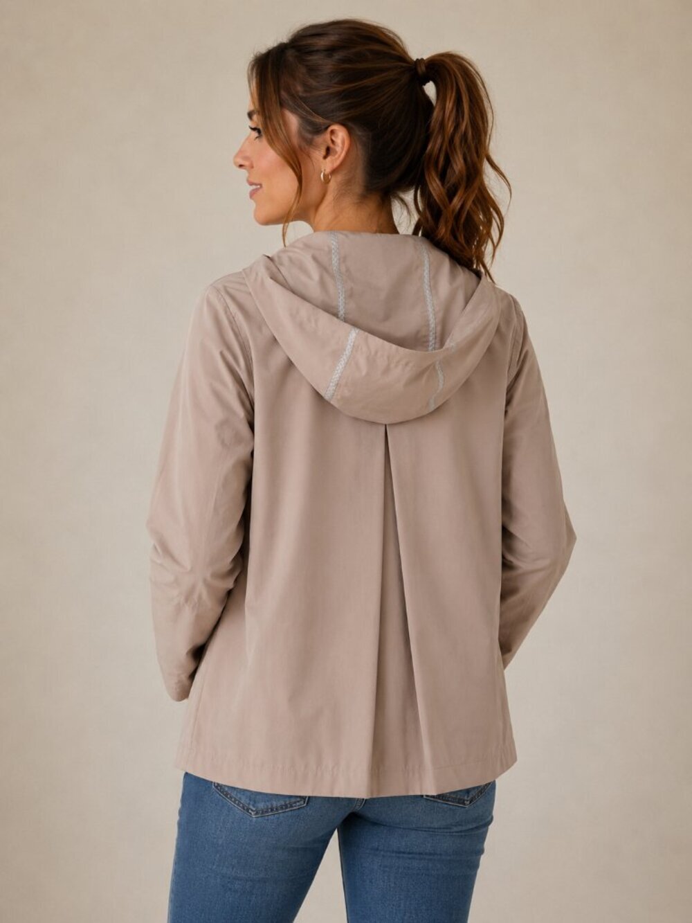LOFT Sandstone Hooded Utility Jacket - Picture 6 of 16